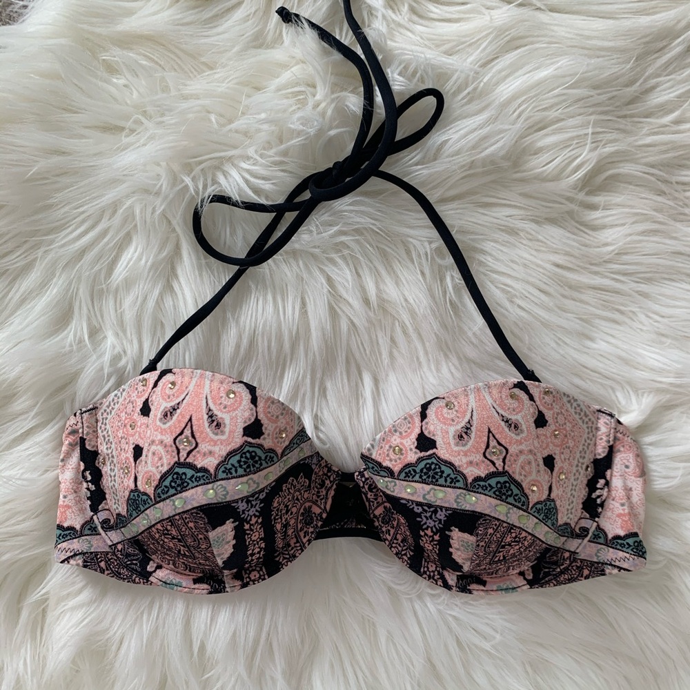 VS Push-up Strapless Bikini Top